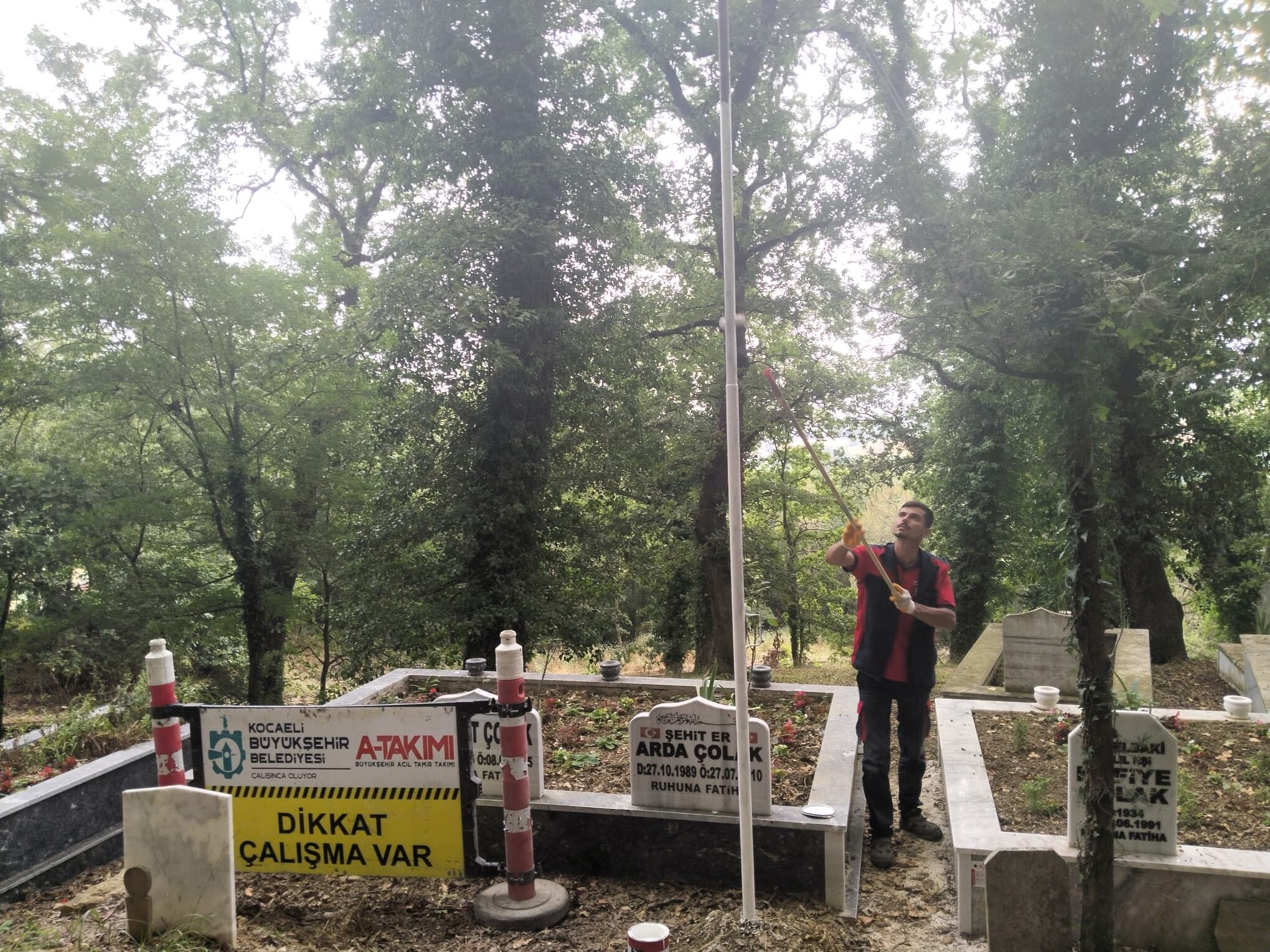 Büyükşehir’den Hakkaniye Şehitliği’ne Anlamlı Dokunuş (4)