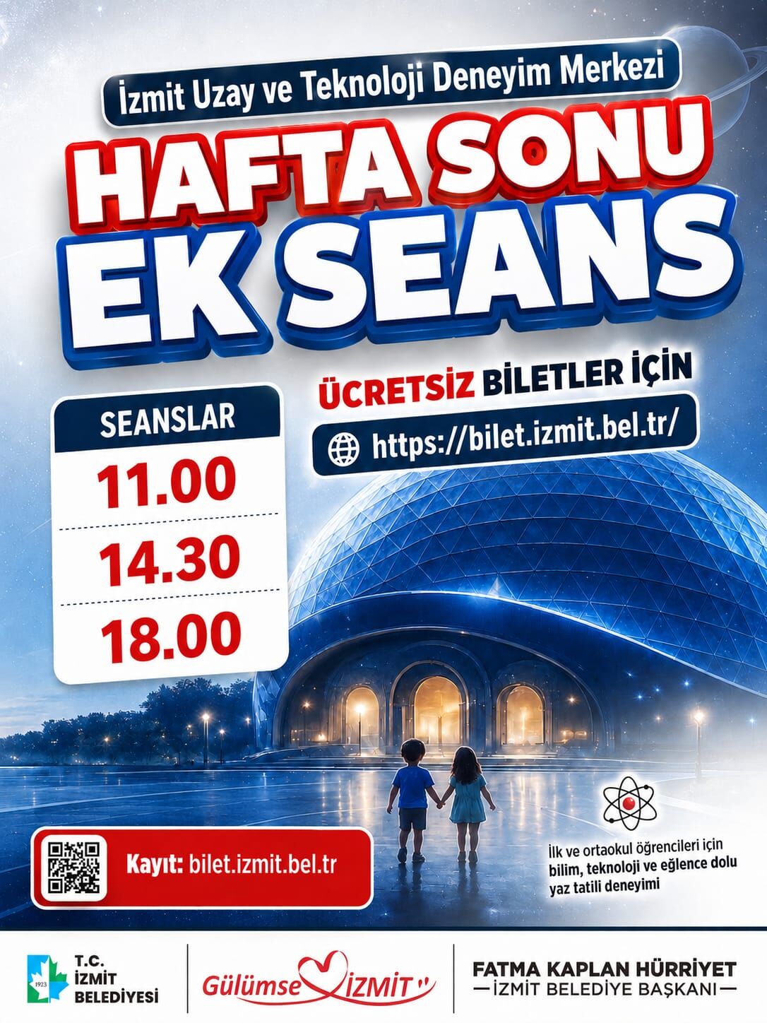 İzmit Uzay Ve Teknoloji Deneyim Merkezi’nde Hafta Sonuna Ek Seans (1)
