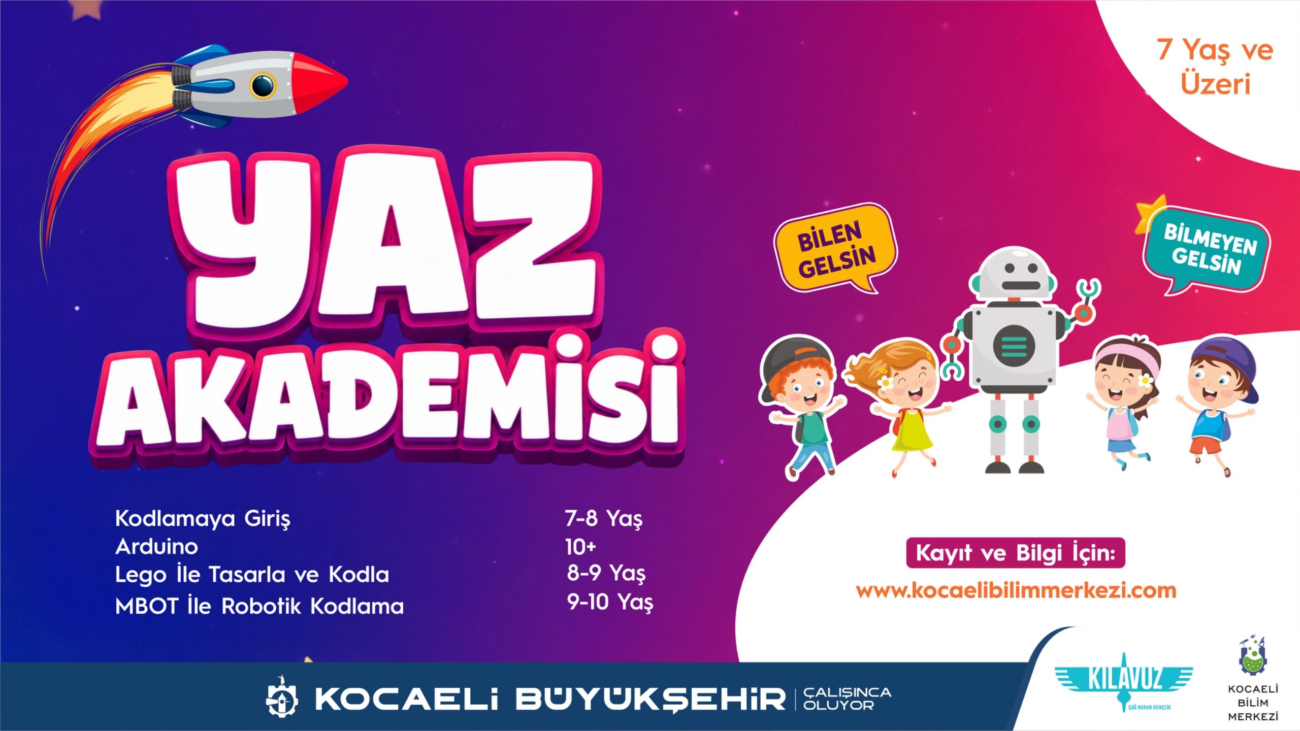 Kocaeli Bilim Merkezi’nde Bilim Dolu Bir Yaz-1