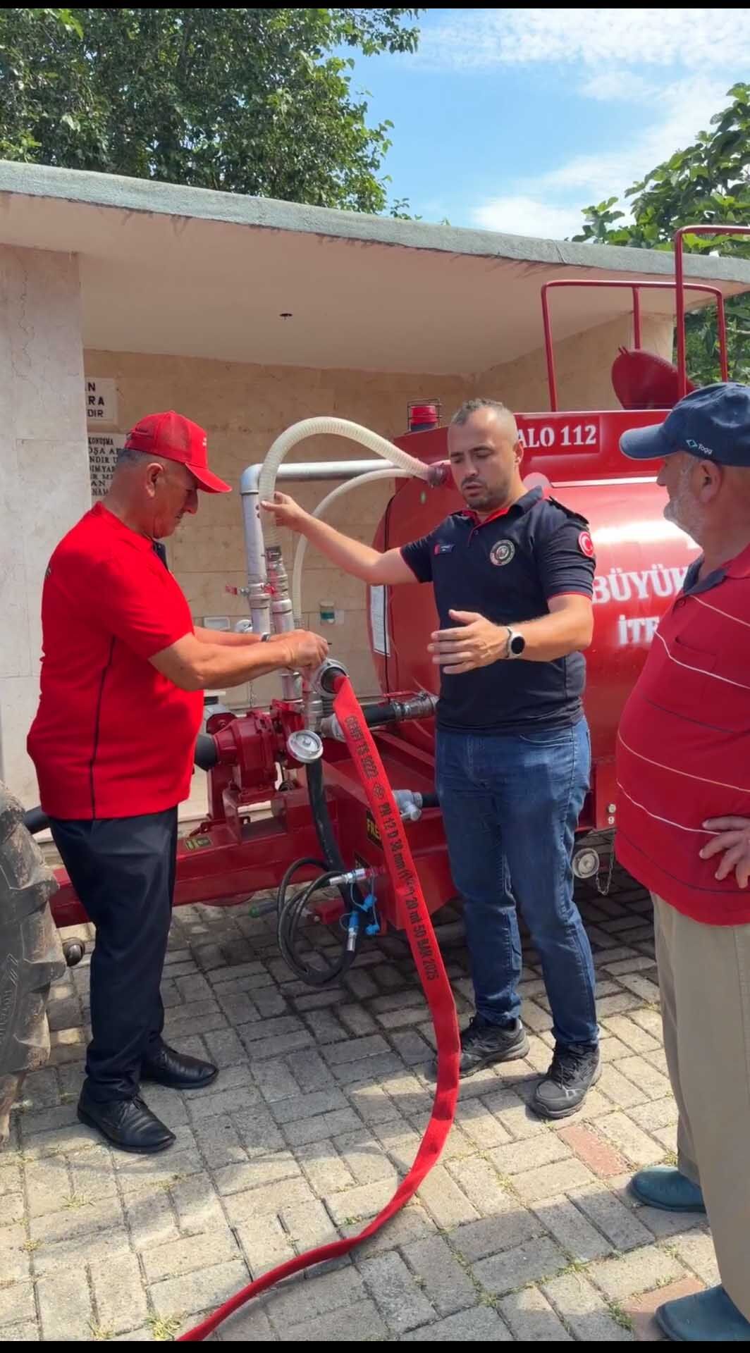 Mahallelerde Yangın Bilinci Büyükşehir’le Güçleniyor (1)