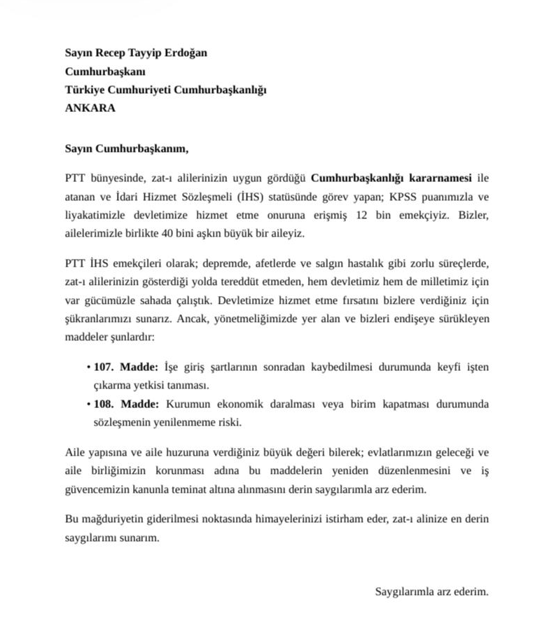 Mektup Ptt