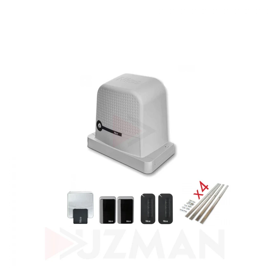 Nice Yeni Robus 600 Yanakayar Kapi Motoru Kit 90900 Revized 1101100