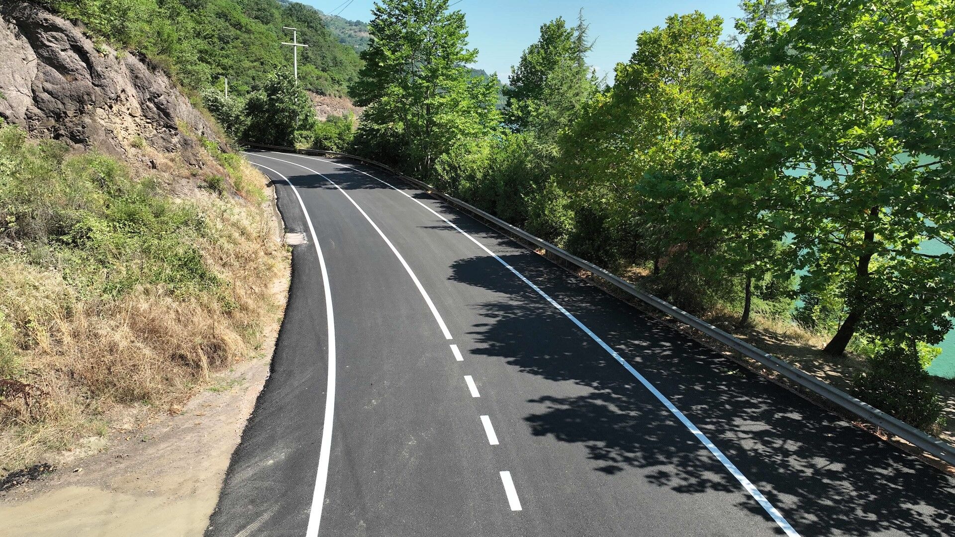 Yuvacık Barajı Yolu Yenilendi (2)