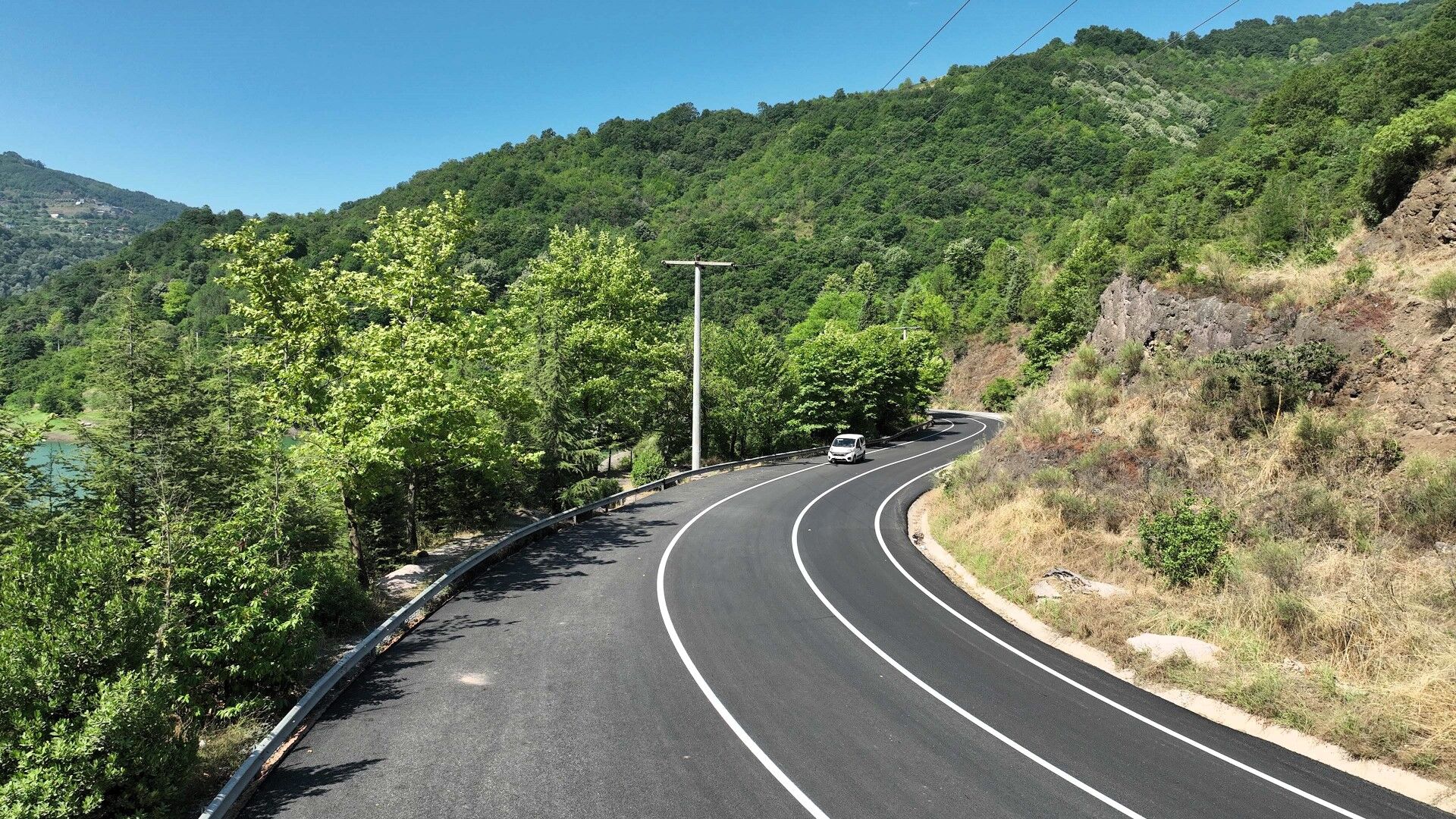 Yuvacık Barajı Yolu Yenilendi (4)
